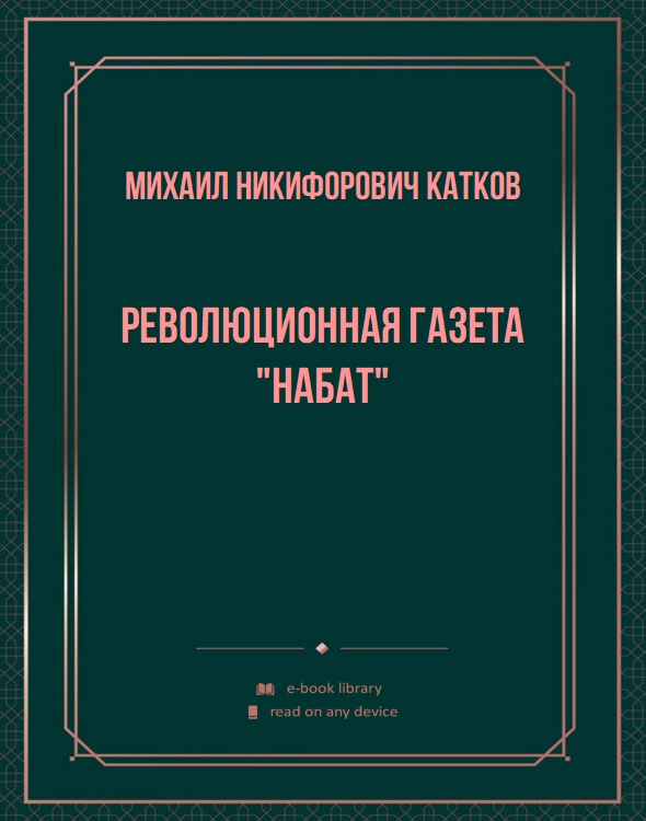 Революционная газета "Набат"